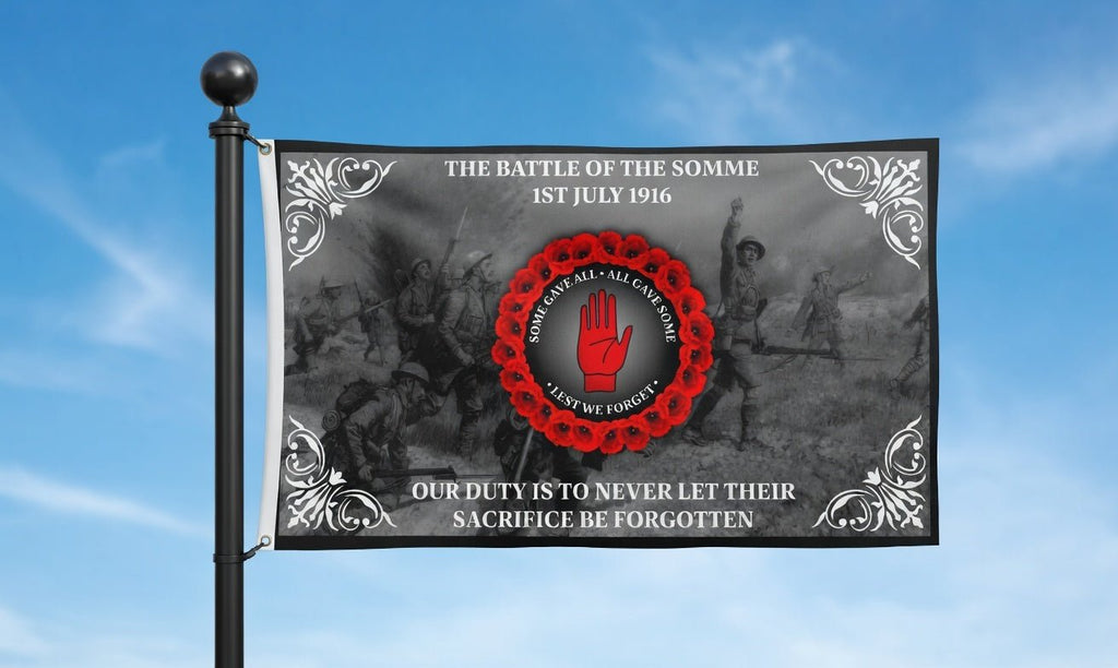 Battle Of The Somme Flag - Everything Ulster