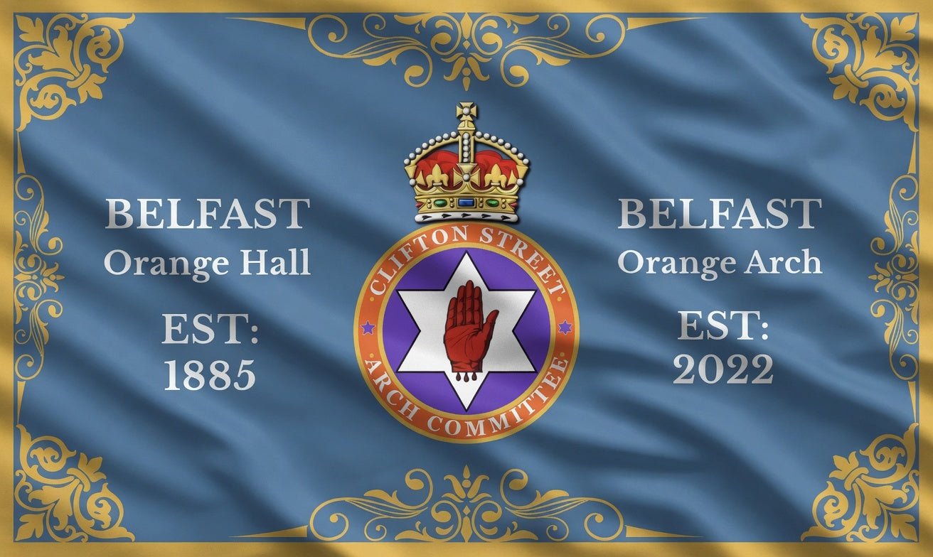 Clifton Street Arch Committee Flag - Everything Ulster