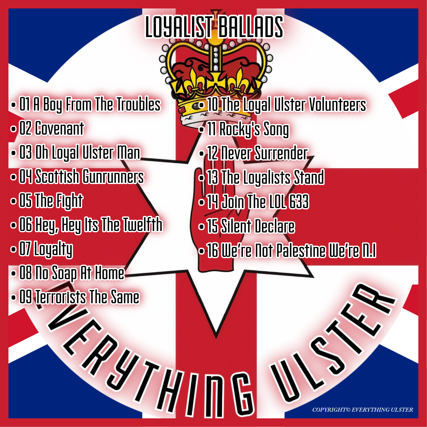 Everything Ulster - Loyalist Ballads (DIGITAL DOWNLOAD) - Everything Ulster