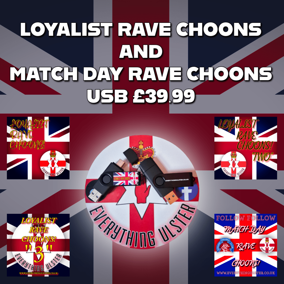 Loyalist Rave Choons And Match Day Rave Choons USB - Everything Ulster