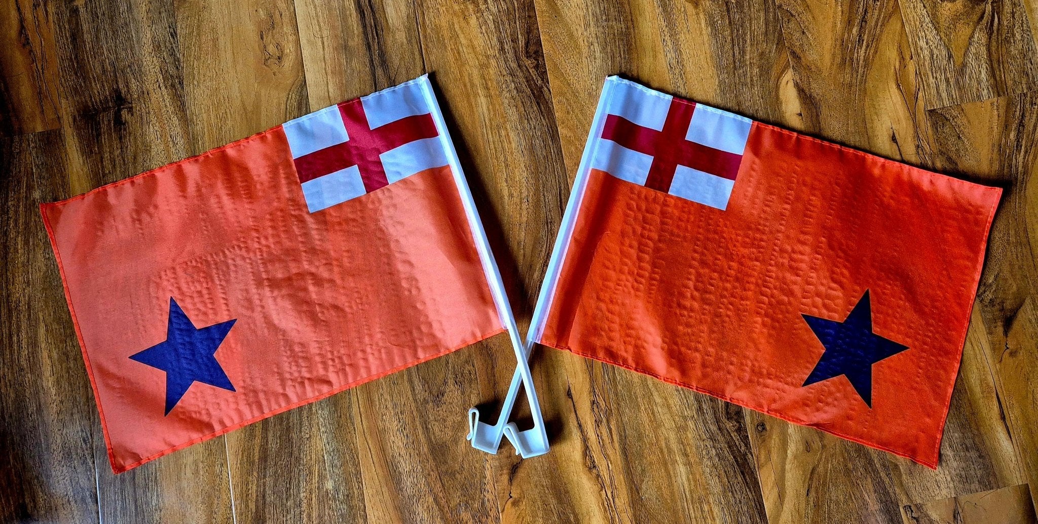 Orange Standard Car Flags (Pair) - Everything Ulster
