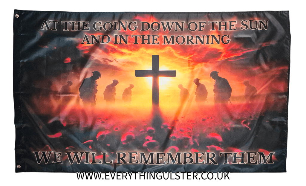We Will Remember Them Flag - Everything Ulster